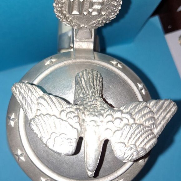 Vintage Beer Stein Tribute To The American Armed Forces 1990 Avon Numbered - Picture 8 of 9